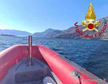 Gommone ribaltato nel lago... ma erano solo dei palloncini - Prima Lecco
