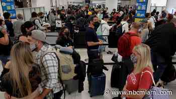 Weather, Operational Issues Causing Flight Cancellations at South Florida Airports