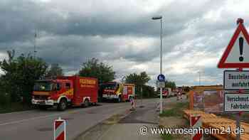 Gasleitung beschädigt: Großeinsatz der Rettungskräfte in Bruckmühl