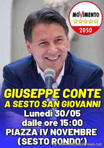 Oggi il presidente GIUSEPPE CONTE a Sesto San Giovanni - Sesto Daily News