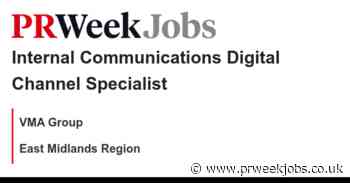 VMA Group: Internal Communications Digital Channel Specialist