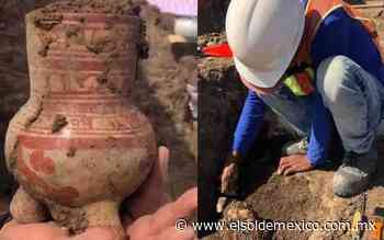 Al pavimentar calle en Mazatlán descubren sitio prehispánico de la cultura Aztatlán - El Sol de México