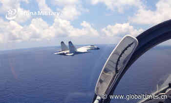 Naval aviation brigade conducts around-the-clock flight training - Global Times