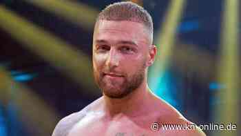 Dschungelkönig Filip Pavlovic beim „RTL Turmspringen“ auf dem Brett