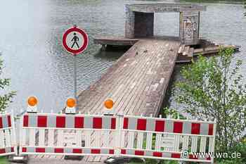 Vandalismus: Pardo-Pier am Aasee gesperrt
