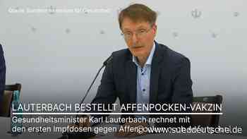 Lauterbach bestellt Affenpocken-Vakzin - Panorama - Süddeutsche Zeitung - SZ.de