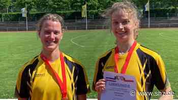 Leichtathletik-LM : Darum holen Adia Budde und Marie-Luise Lauterbach fast zeitgleich den Landestitel | shz.de - shz.de