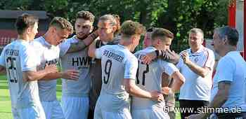 Abschiedsvorstellung missfällt dem Trainer des VfB Eppingen bis zur Pause - Heilbronner Stimme