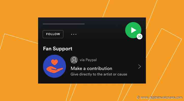 Spotify Says 200,000 Artists Are Using Fan Support
