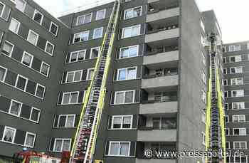 FW-DO: Flachdachbrand auf hohem Haus // Keine Verletzten