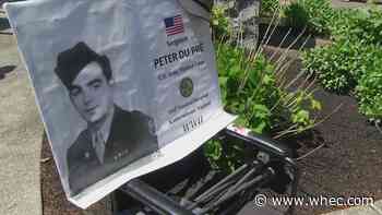 Fairport Remembers WWII Veteran 'Harmonica Pete' during Memorial Day service