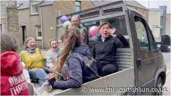 Lorraine Kelly invited to traditional ‘Blackening’ hen-do while shopping during Orkney holiday... - The Scottish Sun