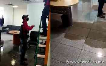 Reportan fuga de drenaje al interior de la torre administrativa de Monterrey - Telediario CDMX