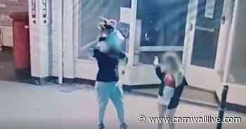 'Drunk' idiot takes knitted Queen's Jubilee postbox crown at Pool - Cornwall Live