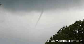 Cornwall weather brings 'tornado' and funnel cloud sightings - Cornwall Live