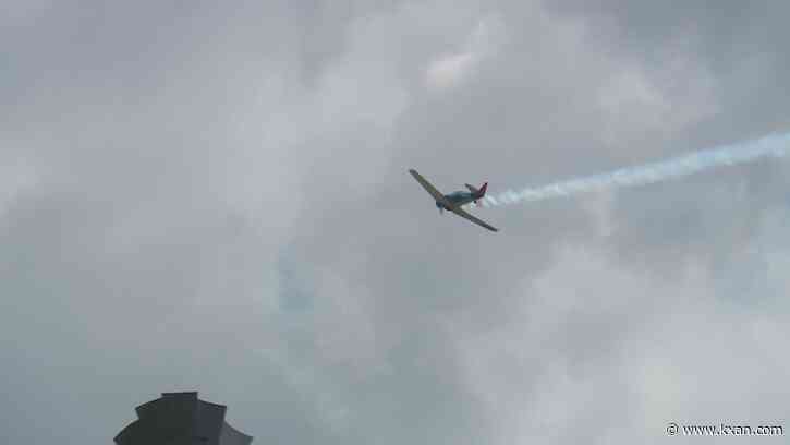 Memorial Day flyovers in Central Texas featured WWII-era planes