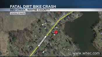 Fatal dirt bike crash in Red Creek