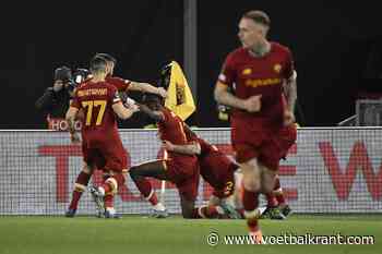 🎥 Opmerkelijk: Mancini van AS Roma deelt verschillende slagen uit na het winnen van de Conference League - Voetbalkrant.com
