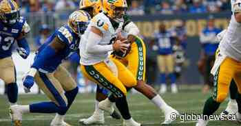 Arbuckle may not play for Elks in Friday’s game against Stampeders