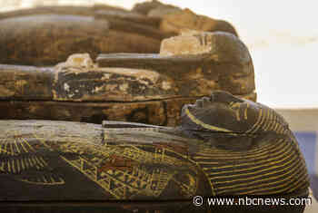 Egypt displays trove of newly discovered ancient artifacts