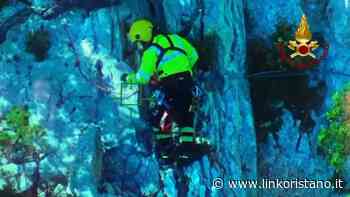 Scalatori francesi bloccati a punta Plumare: recuperati all’alba con l’elicottero - LinkOristano