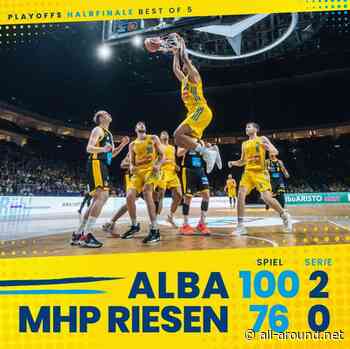 EasyCredit BBL 2022 Playoffs SF #Gara2: l'Alba di González sulle orme di Aíto, ritrova le triple e per il Ludwigsburg non ci sono speranze - all-around.net
