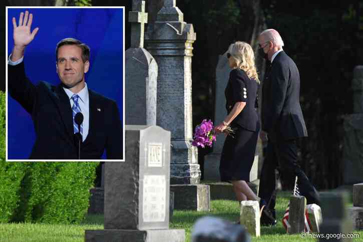 Joe Biden visits grave of late son Beau on anniversary of his death - New York Post