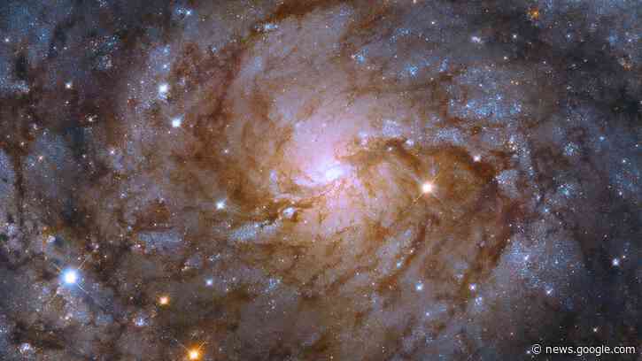 Hubble telescope spots stunning 'Hidden Galaxy' hiding behind our own Milky Way - Space.com