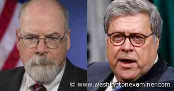 Barr says Durham uncovered 'seditious' activity - Washington Examiner