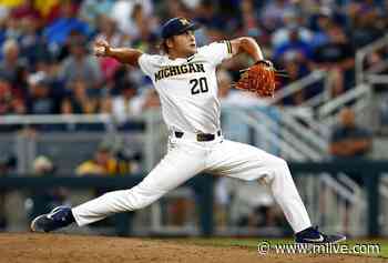 Michigan pitcher suspended four games for use of foreign substance - MLive.com