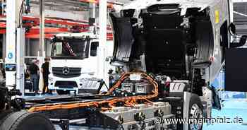 Daimler erprobt E-Lkw mit Reichweite von 500 Kilometern - Wirtschaft - Rheinpfalz.de