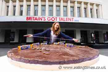Former Bake Off champion unveils world's largest Jaffa Cake - Ealing Times