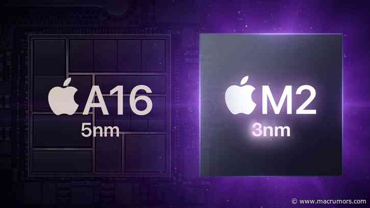iPhone 14 Pro and Redesigned MacBook Air Reportedly Stuck Using Technology Behind A15 Chip
