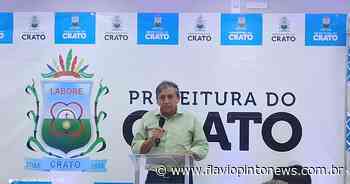 Presidente da câmara municipal do Crato Florisval Coriolano PRTB poderá disputar o executivo cratense em 2024 - Flavio Pinto News