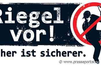 POL-ME: Einbrüche aus dem Kreisgebiet - Velbert / Hilden / Monheim - 2205115 - Presseportal.de