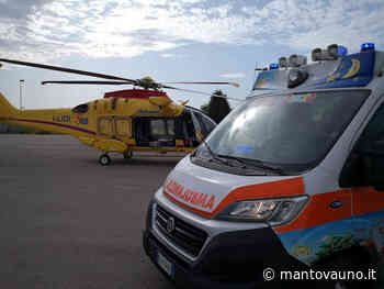 Cade dalla moto, 51enne trasportato in elicottero a Cremona. E' grave - Mantovauno.it