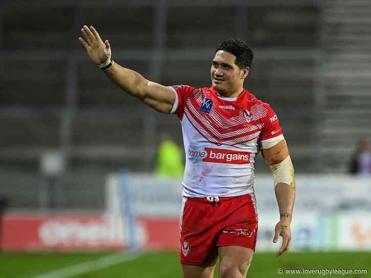 Sione Mata'utia extends St Helens stay | LoveRugbyLeague - Love Rugby League