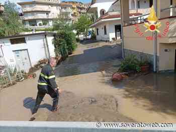 Maltempo in Calabria, numerosi interventi dei vigili del fuoco - Soverato Web