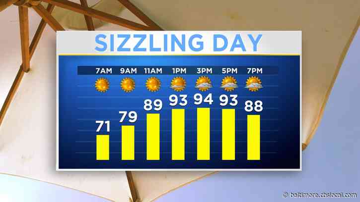 Maryland Weather: 95-Degree Heat & Plenty Of Humidity