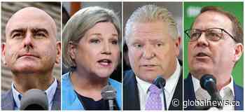 Where the Ontario leaders are on the campaign trail for Tuesday, May 31
