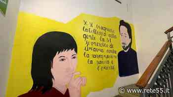 Gallarate, un murales contro la mafia - Rete55 - Rete55