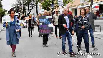 Europäischer Inklusionstag: Demo für einen barrierefreien Bahnhof - Starnberg - Süddeutsche Zeitung - SZ.de