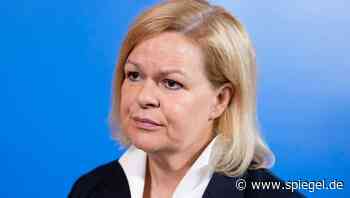 »Widerliche Form der Kriminalität«: Faeser will sexuelle Gewalt gegen Kinder im Internet mit Härte bekämpfen - DER SPIEGEL