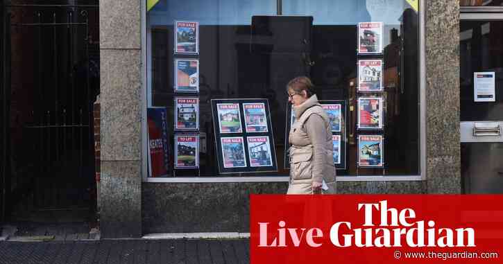 UK credit card borrowing soars by most since 2005 as mortgage approvals hit lowest since mid-2020 – business live