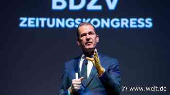 Mathias Döpfner will Posten als BDZV-Präsident im Herbst abgeben