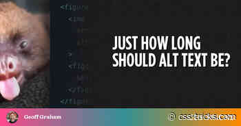 Just How Long Should Alt Text Be?