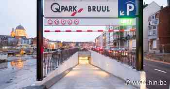 Een van de inritten van parking Bruul afgesloten | Mechelen | hln.be - Het Laatste Nieuws