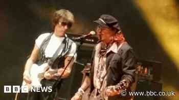 Johnny Depp performs second night in UK as Amber Heard verdict looms