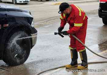 MacGregor Fire Department car wash serves community in more ways than one - PortageOnline.com