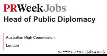 Australian High Commission: Head of Public Diplomacy